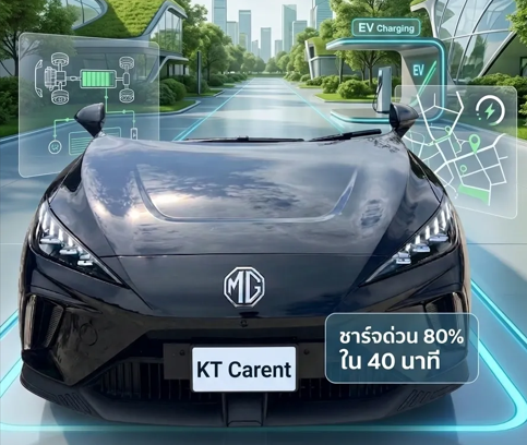 รถยนต์ไฟฟ้า MG4 เช่า ภูเก็ต